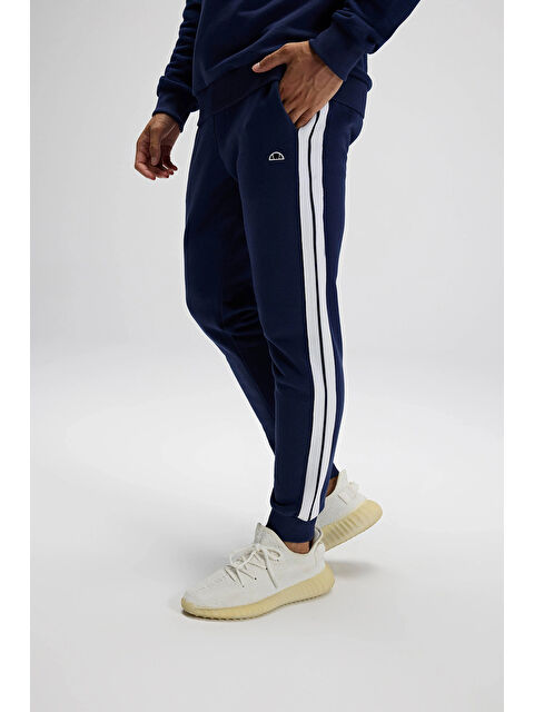 Ellesse Pamuklu Regular Fit Normal Bel Ribanalı Paça Jogger Eşofman Altı EM620-NV - S000531009-21164