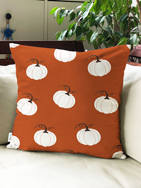 Evmila Sonbahar Desenli Kırlent Kılıfı - S000443222-23173