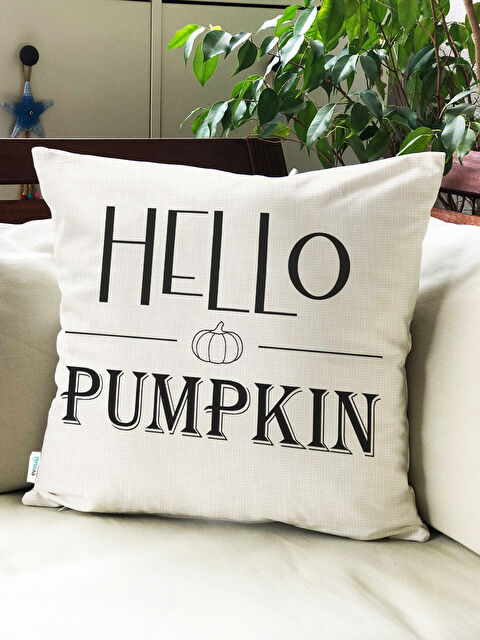 Evmila Sonbahar Desenli Kırlent Kılıfı - S000443224-23173