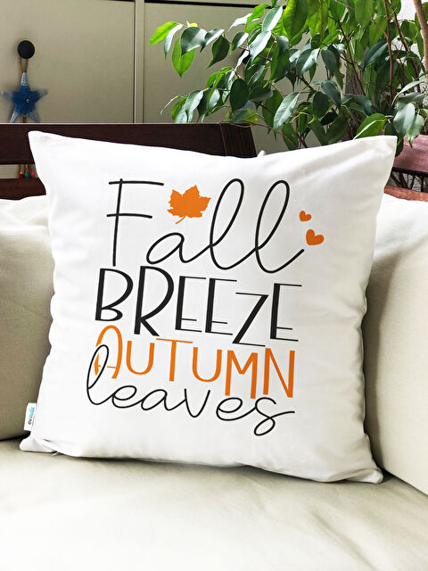 Evmila Sonbahar Desenli Kırlent Kılıfı - S000443229-23173