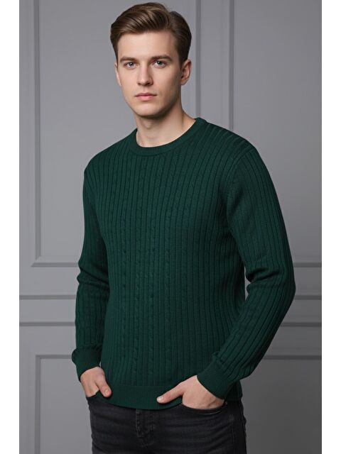 Mishar İtalia Bisiklet Yaka Erkek Triko Kazak - S000427921-18709