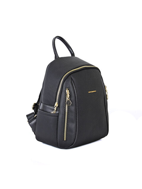 Silver Polo Kadın Sırt Çantası 906-29887 M86 SİYAH-MAT SİYAH - S000507538-19351