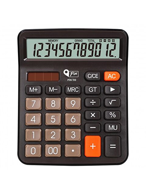 Pin 110 12 Hane Masaüstü Hesap Makinesi GKE - S000172002-19351