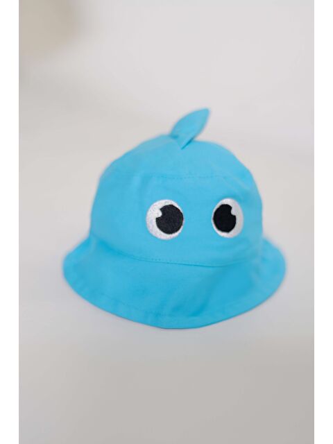 Luess Erkek Çocuk Göz nakış Yazlık Şapka - S000275409-17234