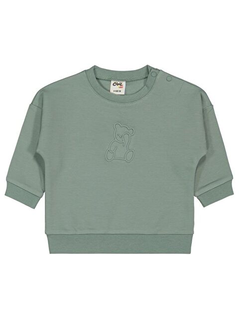 Civil Baby Teddy Baskılı 6-18 Ay Sweatshirt - S000466485-14939