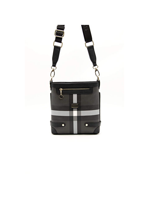 Silver Polo Kadın Çapraz Çanta 1120-44388 SILVER POLO ÇAPRAZ BAYAN ÇANTASI MK129 SİYAH-MAT SİYAH - S000507546-19351