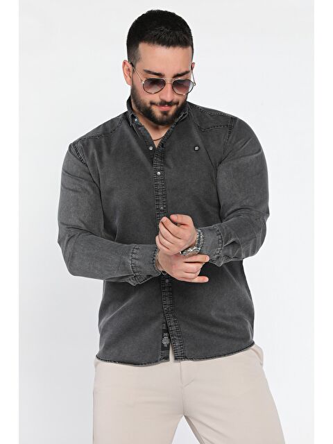 Mishar İtalia Erkek Uzun Kol Çıtçıtlı Gömlek - S000372998-29666