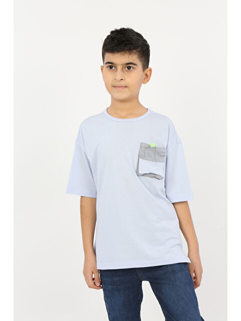 Toontoykids Erkek Çocuk Göğsü Cepli Tişört - S000344788-17234