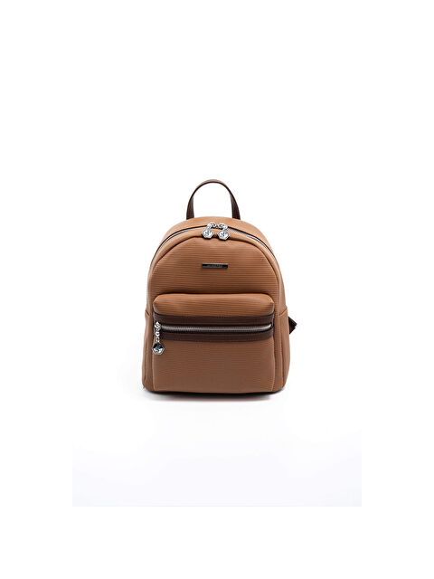 Silver Polo Kadın 1146-45660 SILVER POLO SIRT ÇANTASI M86 KARAMEL-MAT KAHVE - S000507554-14955