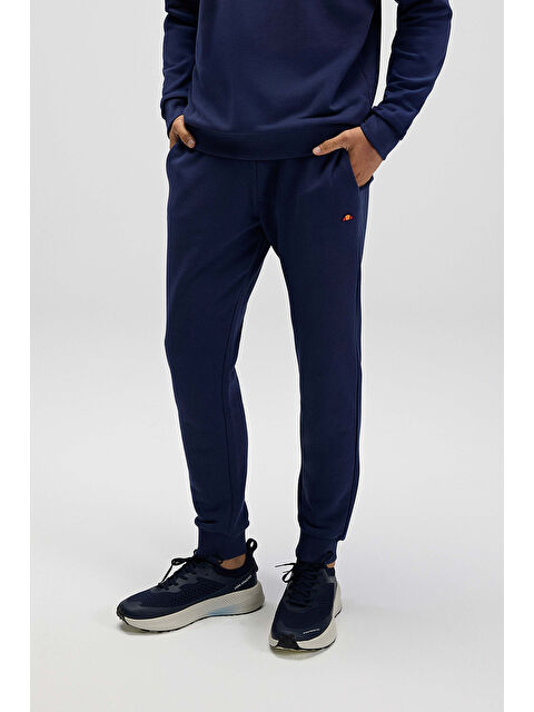 Ellesse Pamuklu Regular Fit Normal Bel Ribanalı Paça Eşofman Altı EM583-NV - S000531019-21164