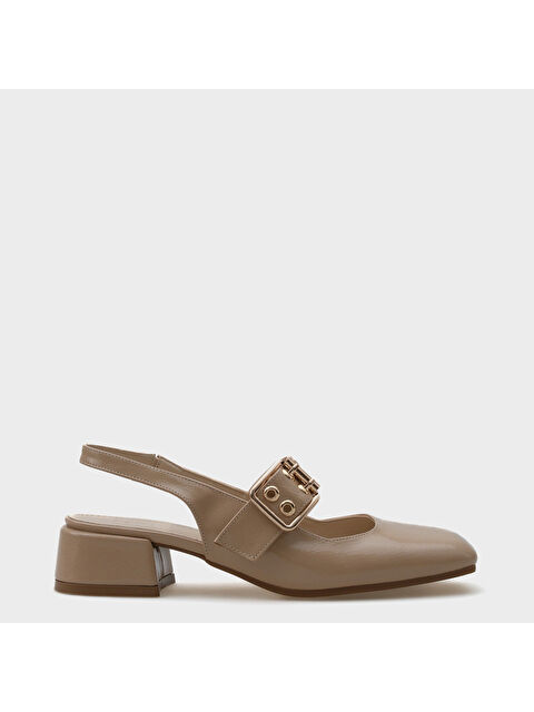 Capone Outfitters Sena Orta Topuklu Mary Jane Tokalı Kadın Ayakkabı - S000514350-19928