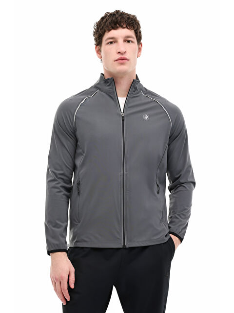 Lumberjack ML NIKI 18N831 5PR Gri Erkek Eşofman Üstü