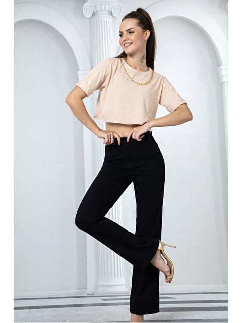 Comstar İspanyol Paça Elastanlı Pantolon