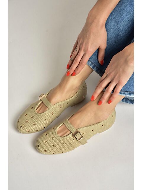 Fox Shoes Ten Kadın Babet Y820410104 - S000518321-26407