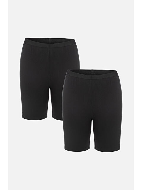 Koza İç Giyim Kadın Viskon Yumuşak Tuşe İkili İçlik Tayt - S000326654-19351