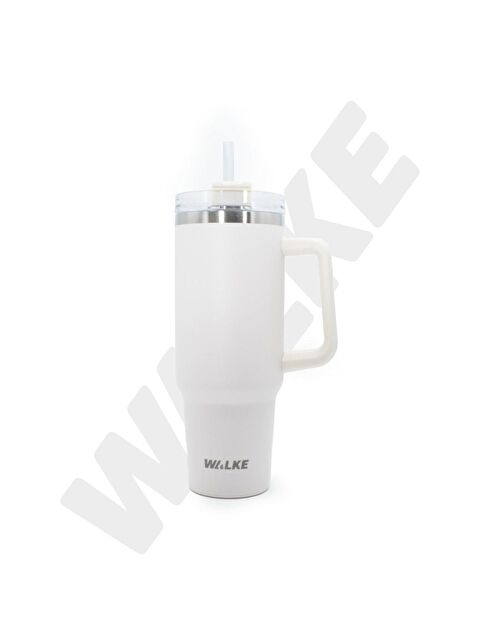 WALKE Luxury Pipetli Bardak Termos 1.2 Litre Bej - S000517590-19928
