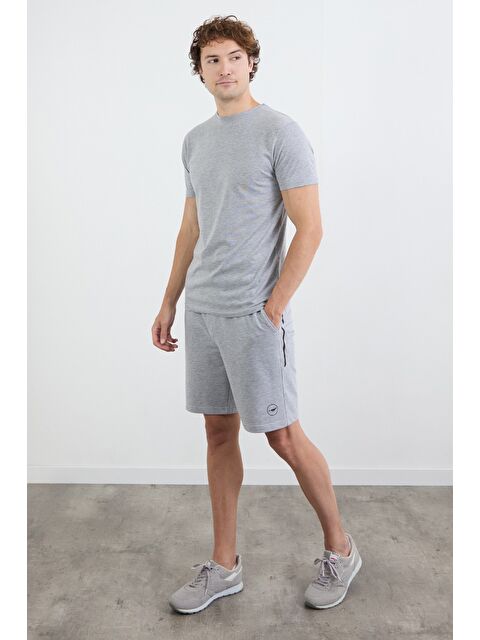 Fullamoda Beli Bağlamalı Baskılı Şort - S000407885-20600