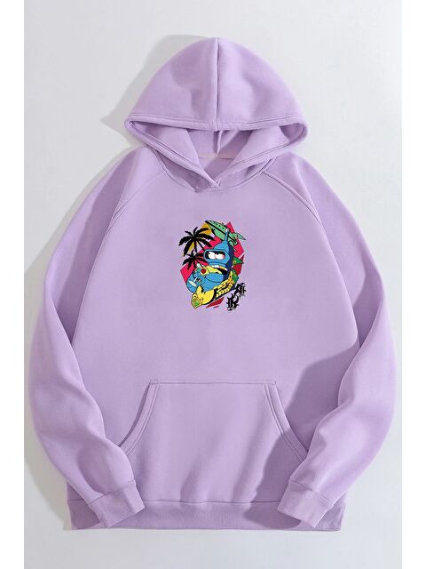 uyguntarz Unisex Crazy Banana Baskılı Sweatshirt - S000268852-17878