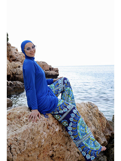 Remsa Mayo Bol Paça Elastanlı Tam Kapalı Tesettür Mayo 900-301 - S000260469-17234