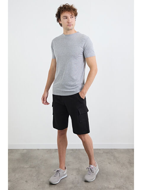 Fullamoda Beli Bağlamalı Kargo Cepli Şort - S000407880-19351