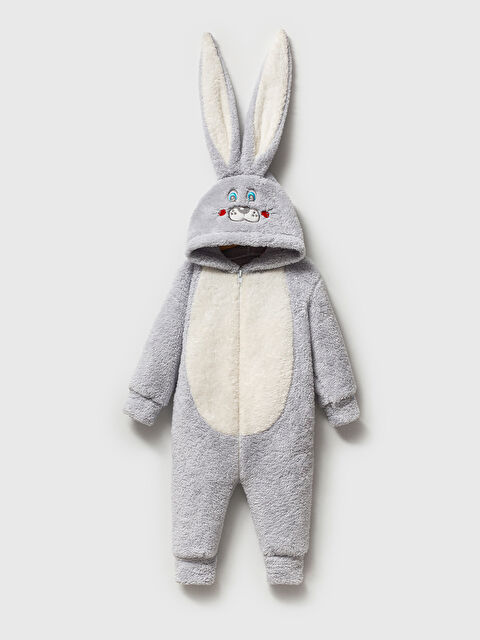 Mahfel Welsoft Gri Kız Çocuk Desenli Kışlık  Uyku Tulumu 1–6 Yaş - S000510686-526