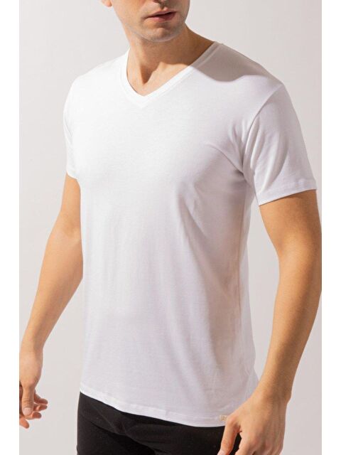 Katia And Bony Basic New Modal V Yaka Erkek Fanila - S000153762-20063