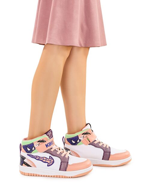 Kiko Kids Tesan Cırtlı Günlük Kız Çocuk Spor Ayakkabı - S000234780-37402