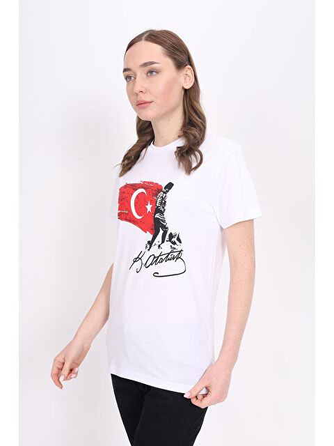 Toontoykids Unisex Atatürk Baskılı Tişört - S000241666-20063