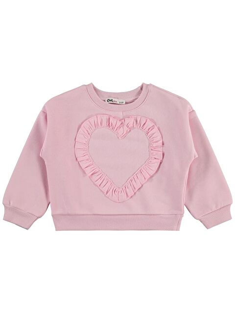 Civil Girls Kalp Baskılı 2-5 Yaş Eşofman Takımı - S000466541-7152