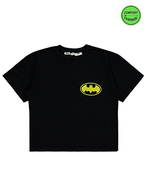 Civil Batman Erkek Çocuk Tişört 6-9 Yaş Siyah - S000203956-19351