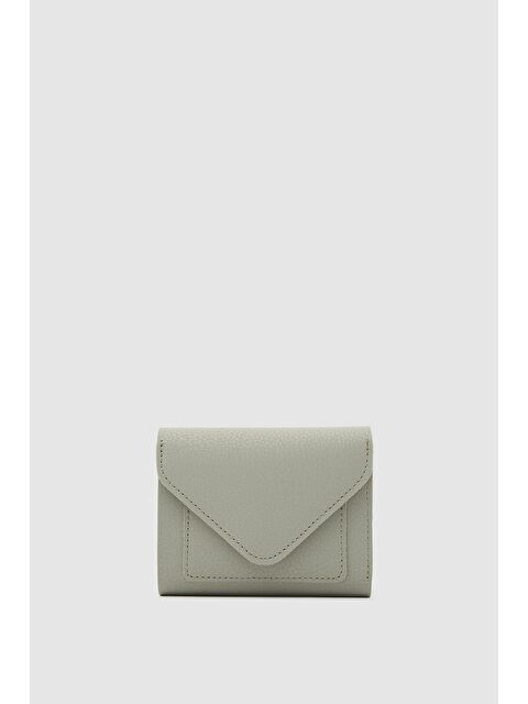 Shulebags Mysa Medium Zarf Cüzdan Mint