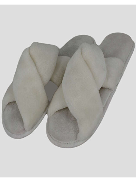 Chirpy ÇUPİ - Çapraz Detaylı Kadın Ev Terliği - S000252214-20063