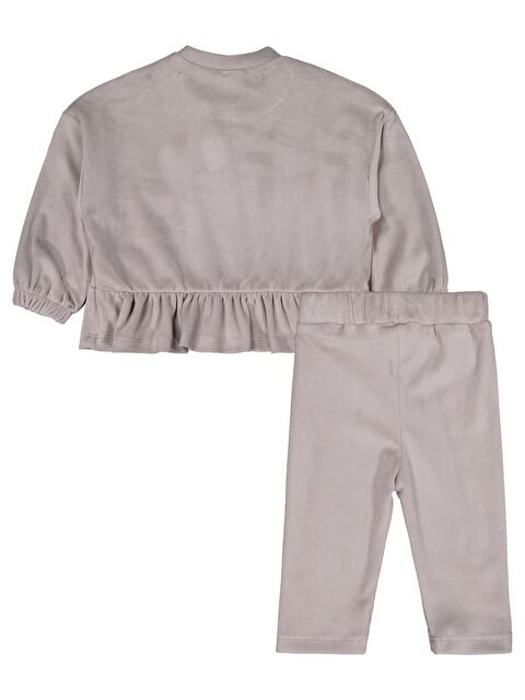 Civil Baby Fırfırlı 6-18 Ay Takım - Gri 6-9 Ay - S000483142-20600