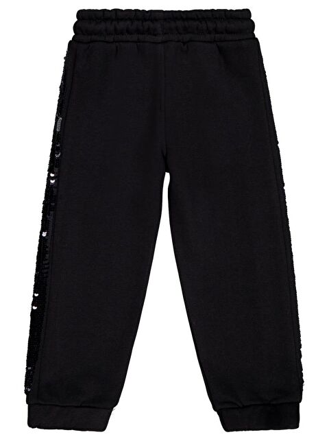 Civil Girls Şerit Pul Nakışlı 2-5 Yaş Eşofman Altı - S000466547-19351