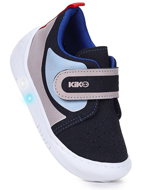Kiko Kids Kugan Cırtlı Işıklı Erkek Bebek Yürüyüş Spor Ayakkabı - S000436911-37350