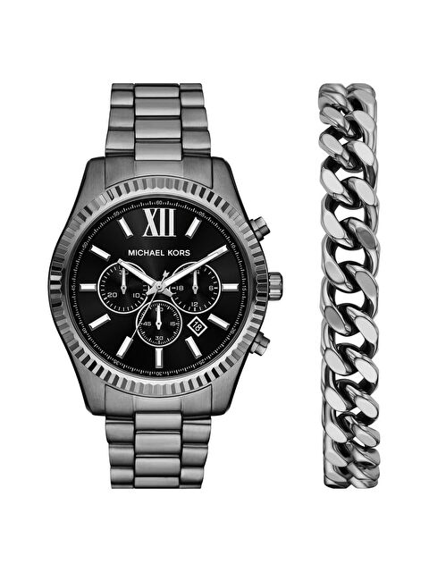 Michael Kors MK9217SET Erkek Kol Saati ve Bileklik Seti - S000462649-33408