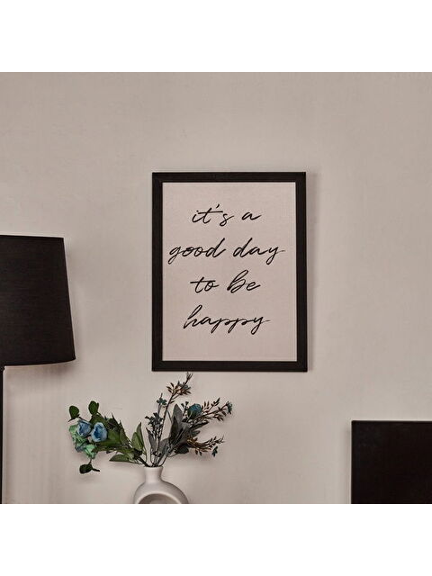 Evidea Deco French Cottage Duvar Panosu - Bej / Siyah - 30x40 cm - S000475759-37216