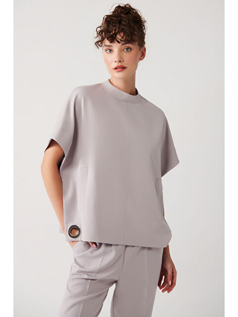 Muni Muni Bol Kesim Düz Renk İkili Takım