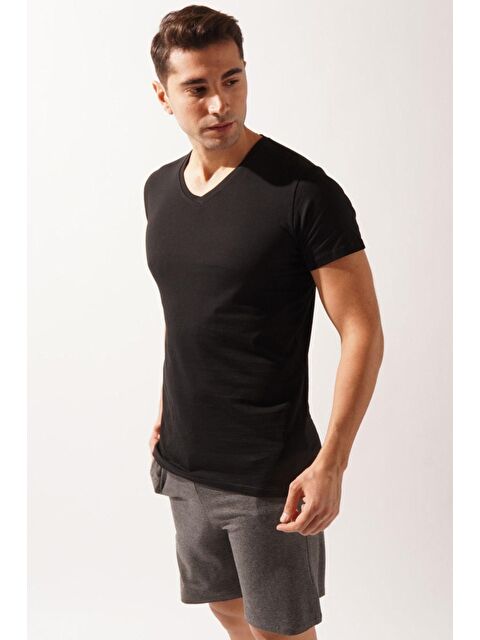 Katia And Bony V Yaka Basic Erkek Fanila - S000159429-19351