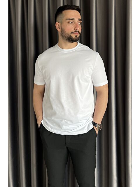 Mishar İtalia Bisiklet Yaka Basic Erkek Tişört - S000373007-20063