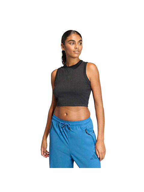 Adidas Z.N.E. Kadın Siyah Yuvarlak Yaka Atlet - S000517632-19351