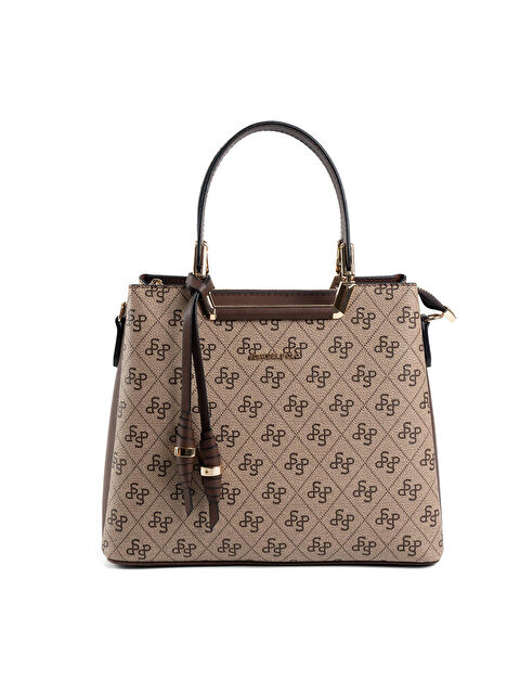 Silver Polo Kadın Omuz Çantası 969-47365 SILVER POLO M178 KOYU BEJ-MAT KAHVE - S000507584-19928