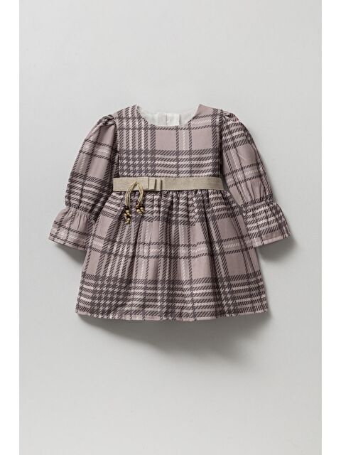 Magu Kemer Detaylu Pötikare Astarlı Pamuklu Elbise - S000491799-19413