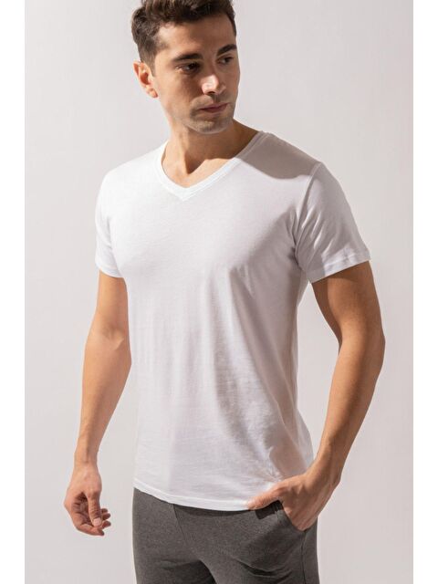 Katia And Bony V Yaka Basic Erkek Fanila - S000159429-20063