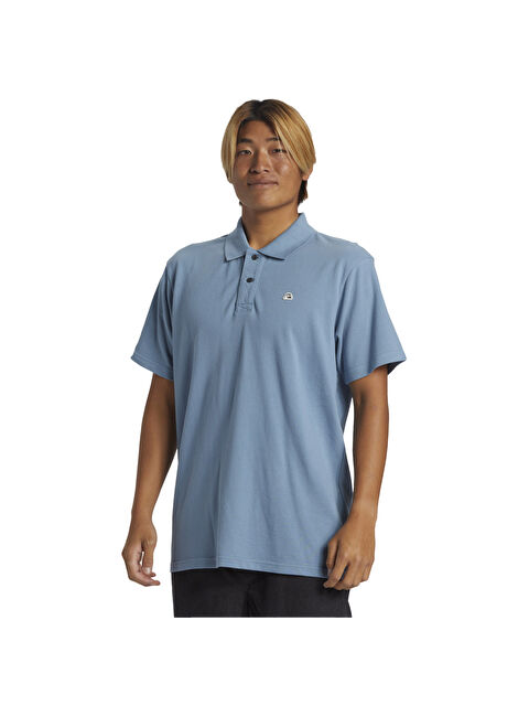 Quiksilver Dna Erkek Mavi Polo Tişört - S000500906-17234