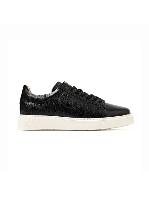 John May Erkek Sneaker OG-322 Siyah Flother