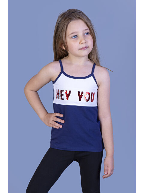 Toontoykids Kız Çocuk Çevirmeli Pullu Atlet - S000254917-21164