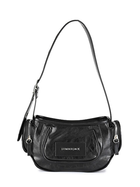 Lumberjack YKM CKGZ OMZ 5PR Siyah Kadın Omuz Çantası - S000458205-19351