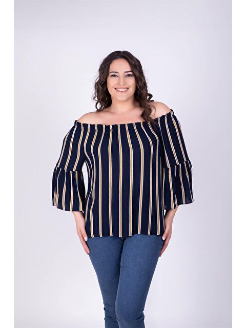 Mylinemoda Düşük Omuzlu Bluz - S000239676-21164