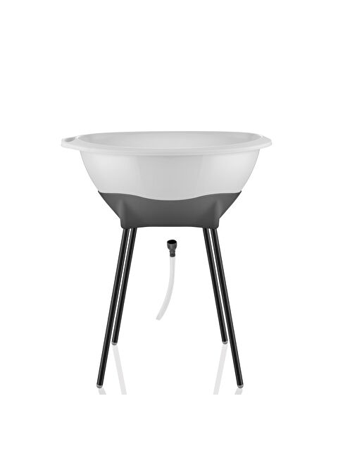 Babyjem Elegant Ayaklı Küvet 38 lt Su Tahliyeli Beyaz Renk - S000121119-20063